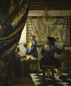 Sztuka malowania autorstwa Jan Vermeer van Delft